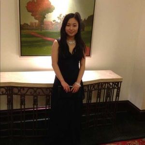 Gorgeous dark Navy cocktail/Evening dress